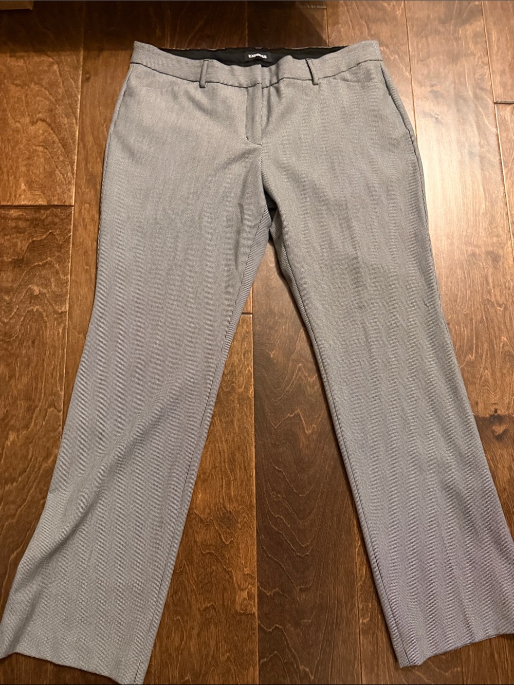 Express Women’s Light Gray Boot Cut Dress Pants